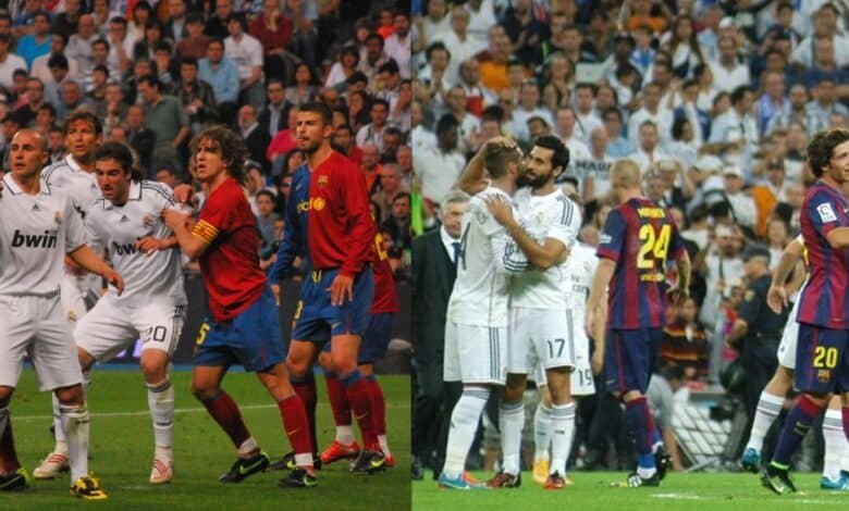 Real Madrid in the El Clasico