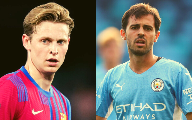 'So, We Are Going To Sell Frenkie For €85M And Buy Bernado For €100M'- Twitter Reacts As Barca Makes First Informal Contact With Manchester City For Silva
