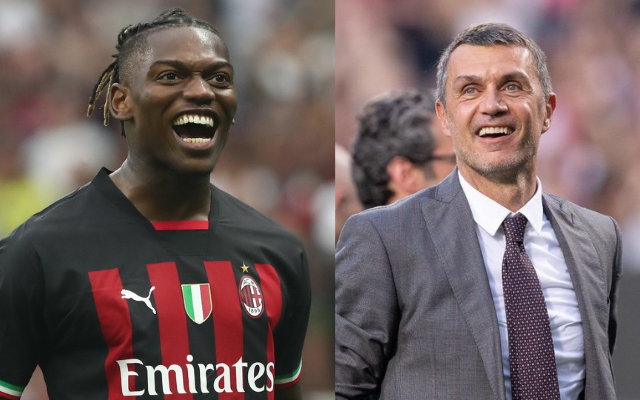 'Another player who has successfully rejected Chelsea'-Twitter reacts as AC Milan director Paolo Maldini optimistic of renewing the contract of Rafa Leão