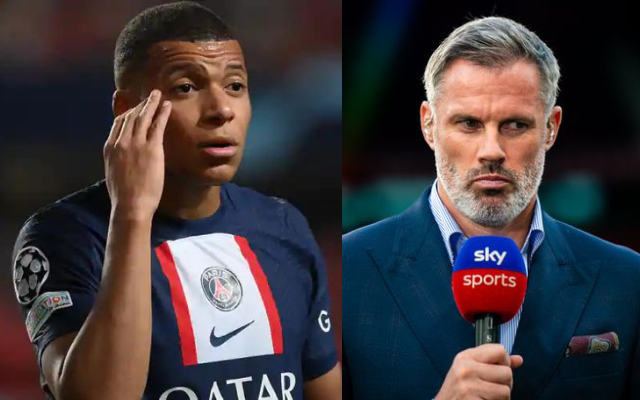 'There is too much ego, power for a 23-year-old player'-Jamie Carragher slams Kylian Mbappe after reports of his transfer request arises